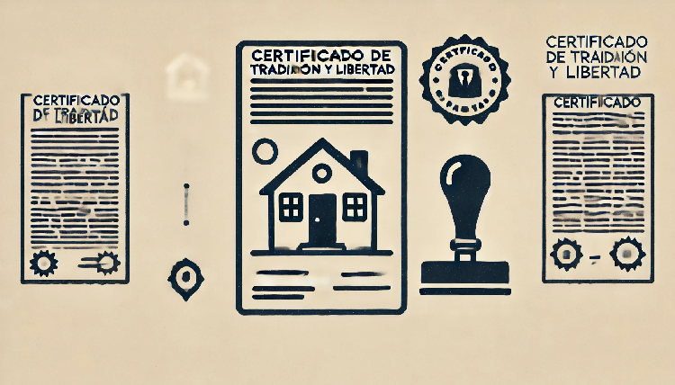 certificado de tradicion y libertad